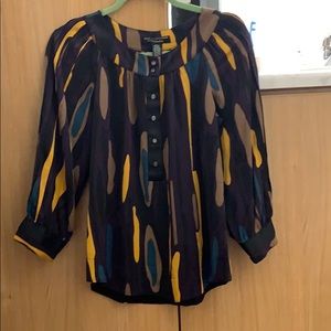 DVF silk shirt